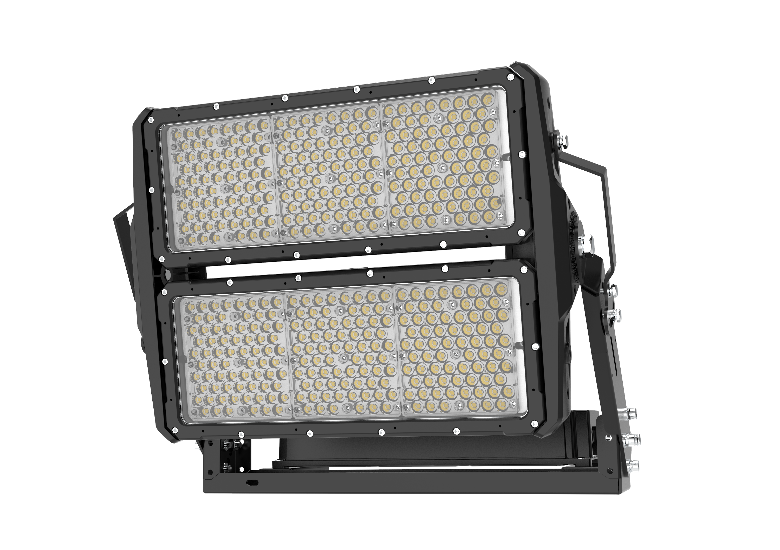 Carsington Plus Sports Floodlight 960W 5000K Black IP66 25x130D